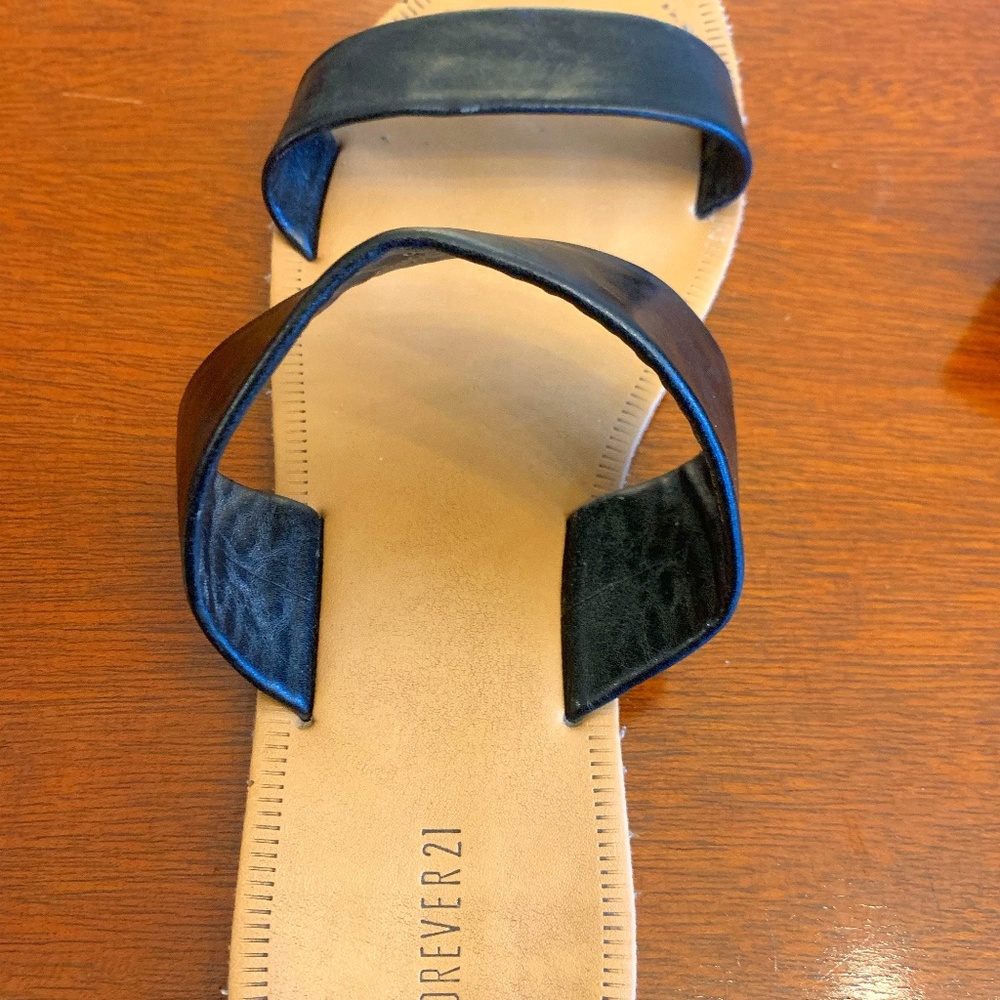 Forever 21 two-strap sandals
